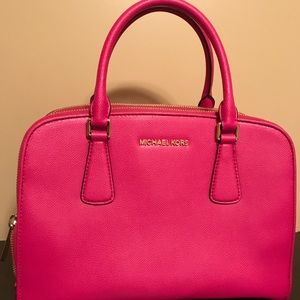 Michael Kors hot pink purse. Authentic. NWOT.